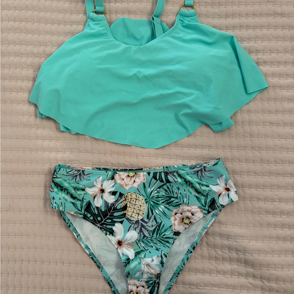 Tropical Floral Bikini Set